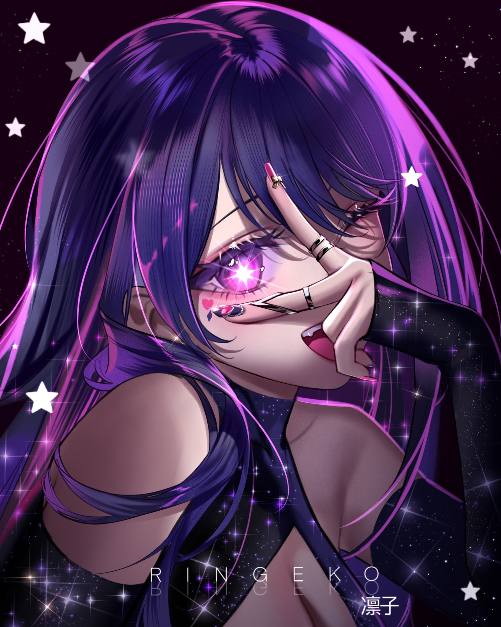 ringeko-chan-oshi-no-ko-hoshino-ai-cleavage-1081931-yande-re